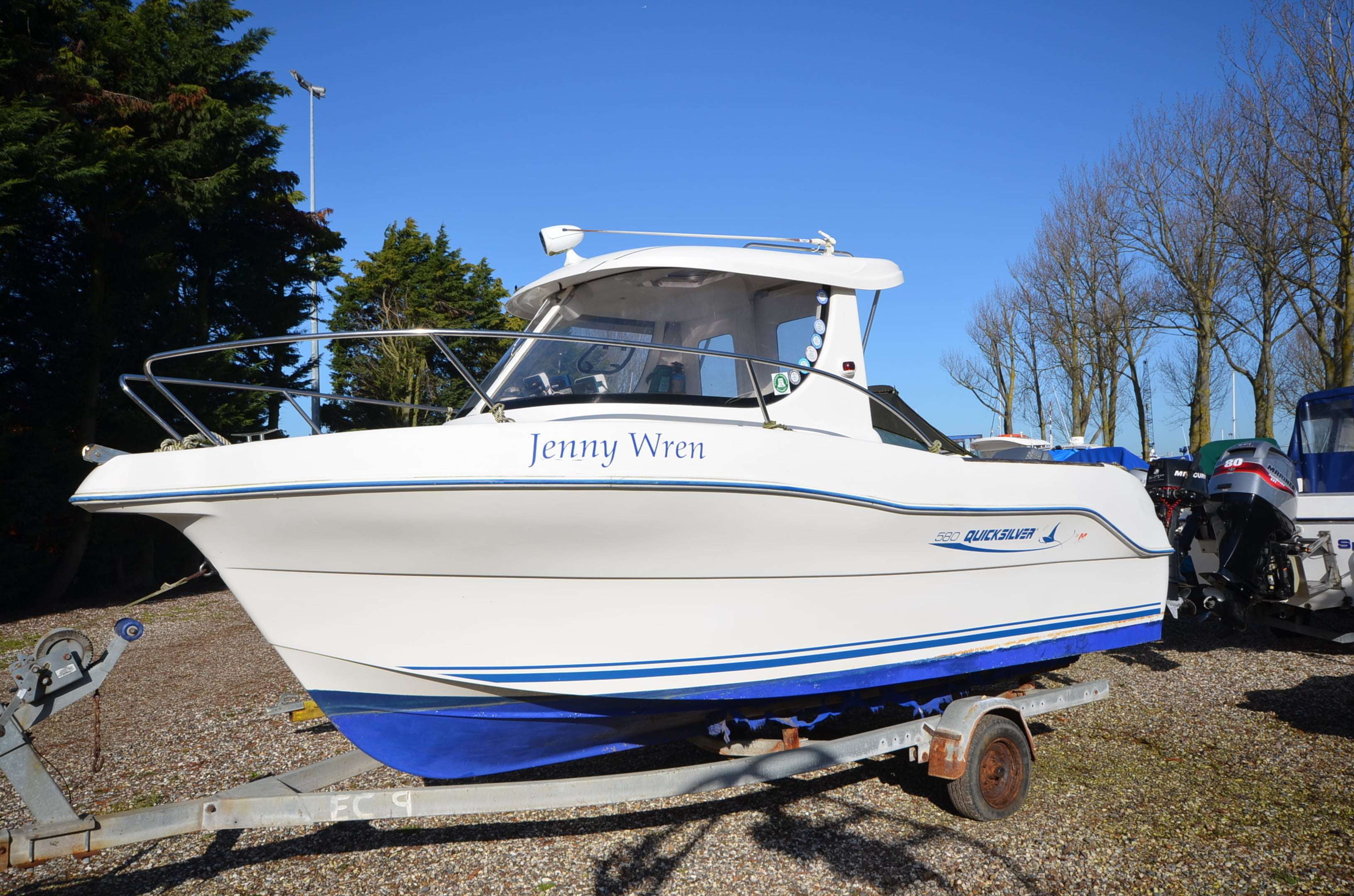 SOLD 2004 Quicksilver 580 Pilothouse Boats.co.uk