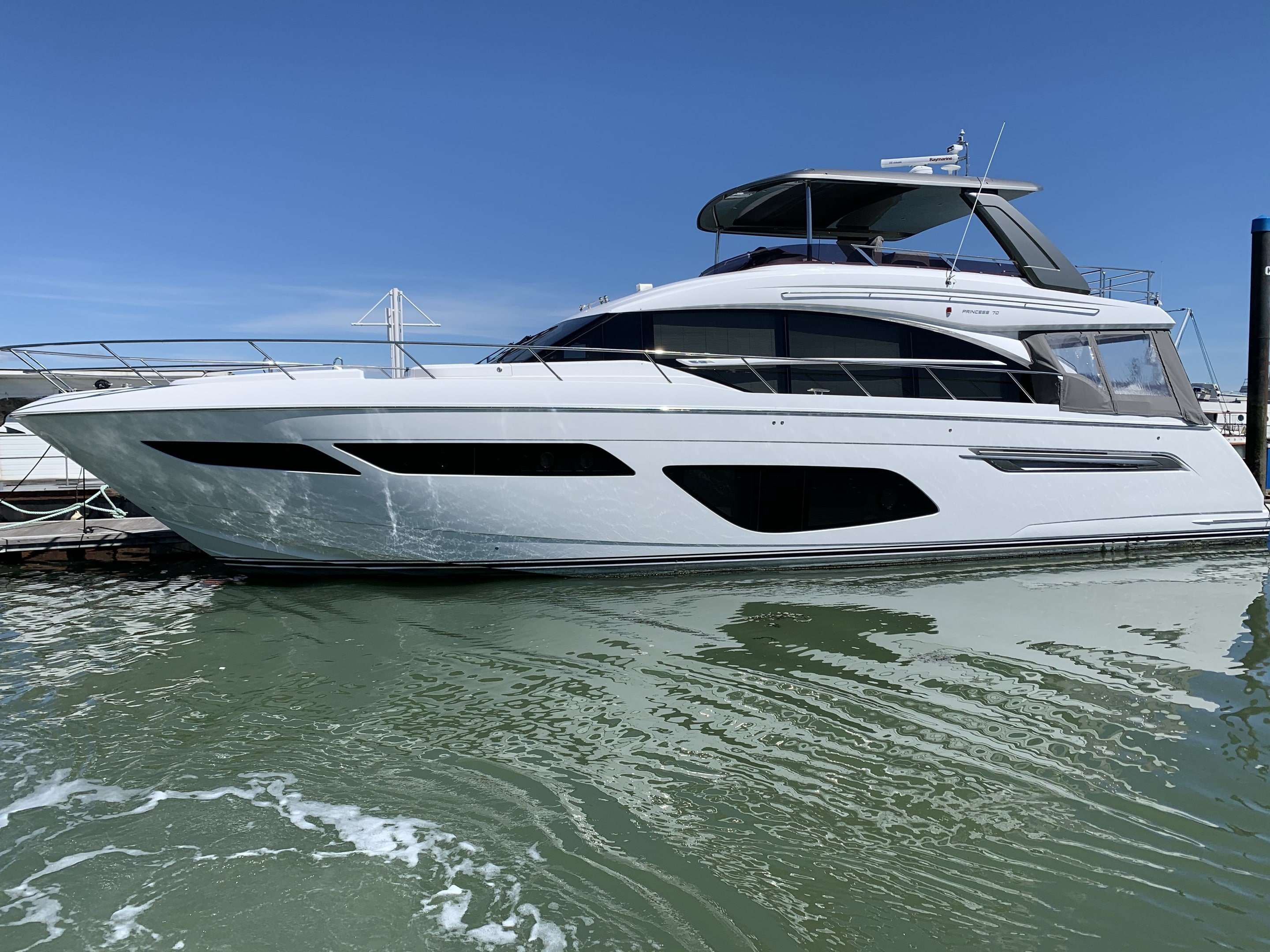 SOLD 2018 Princess F70 Boats.co.uk