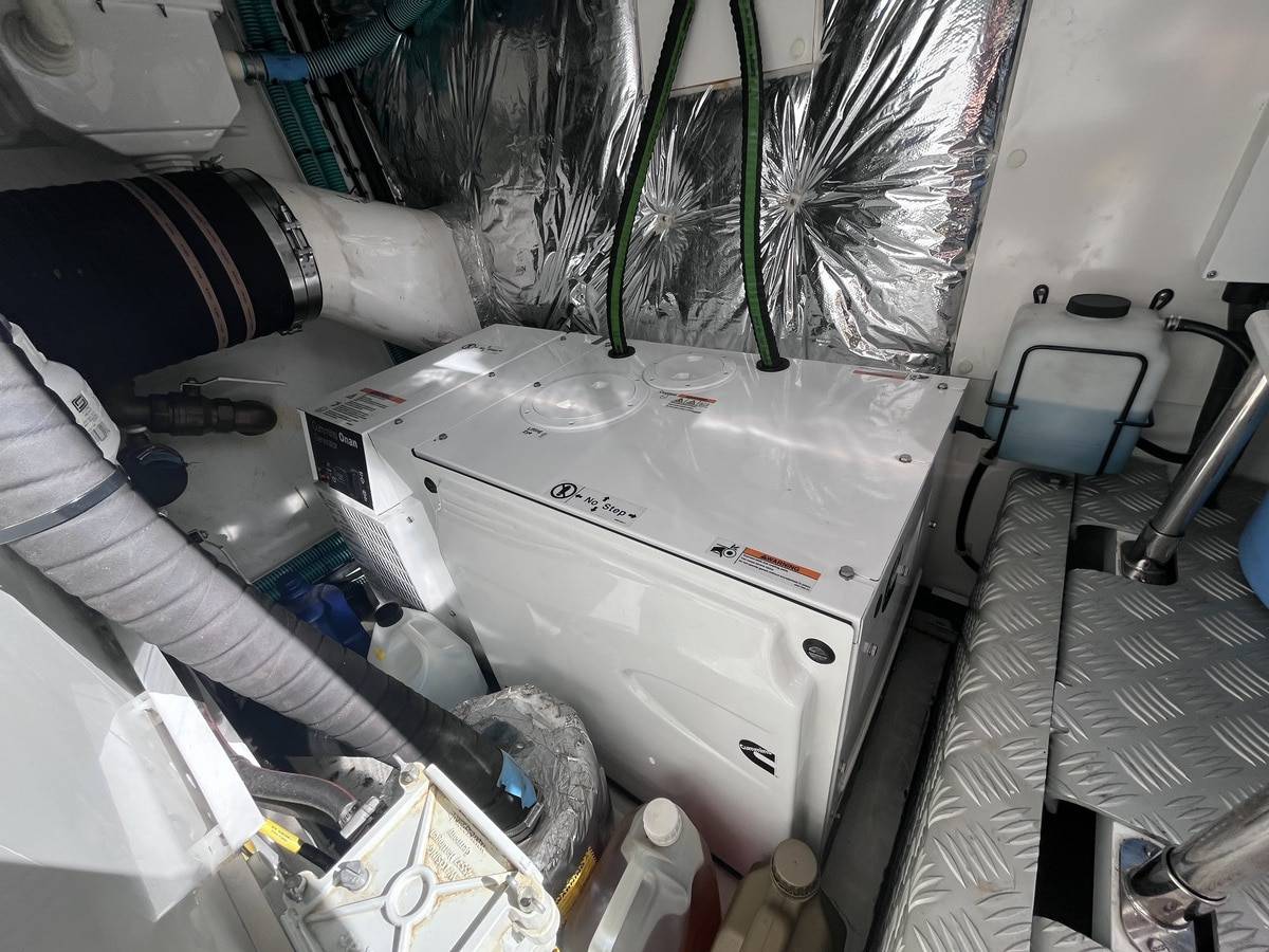 Princess 52 with Seakeeper gyro