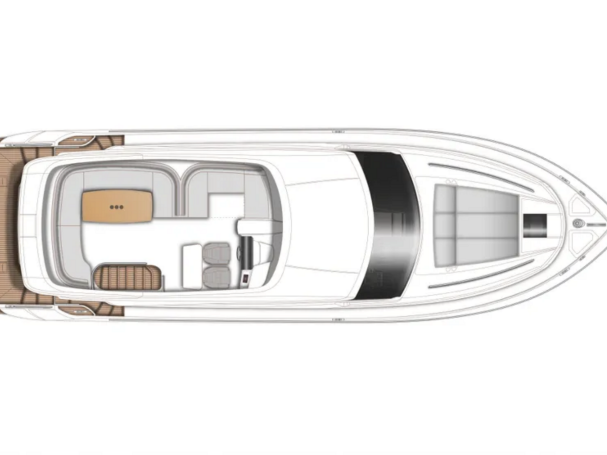 Princess 52 with Seakeeper gyro